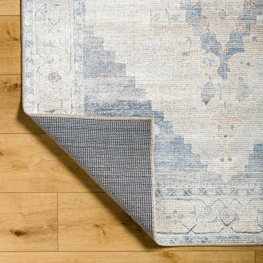 Luca Becki Owens X Livabliss Vintage Oriental Boho Denim/Navy Rug - Image 7