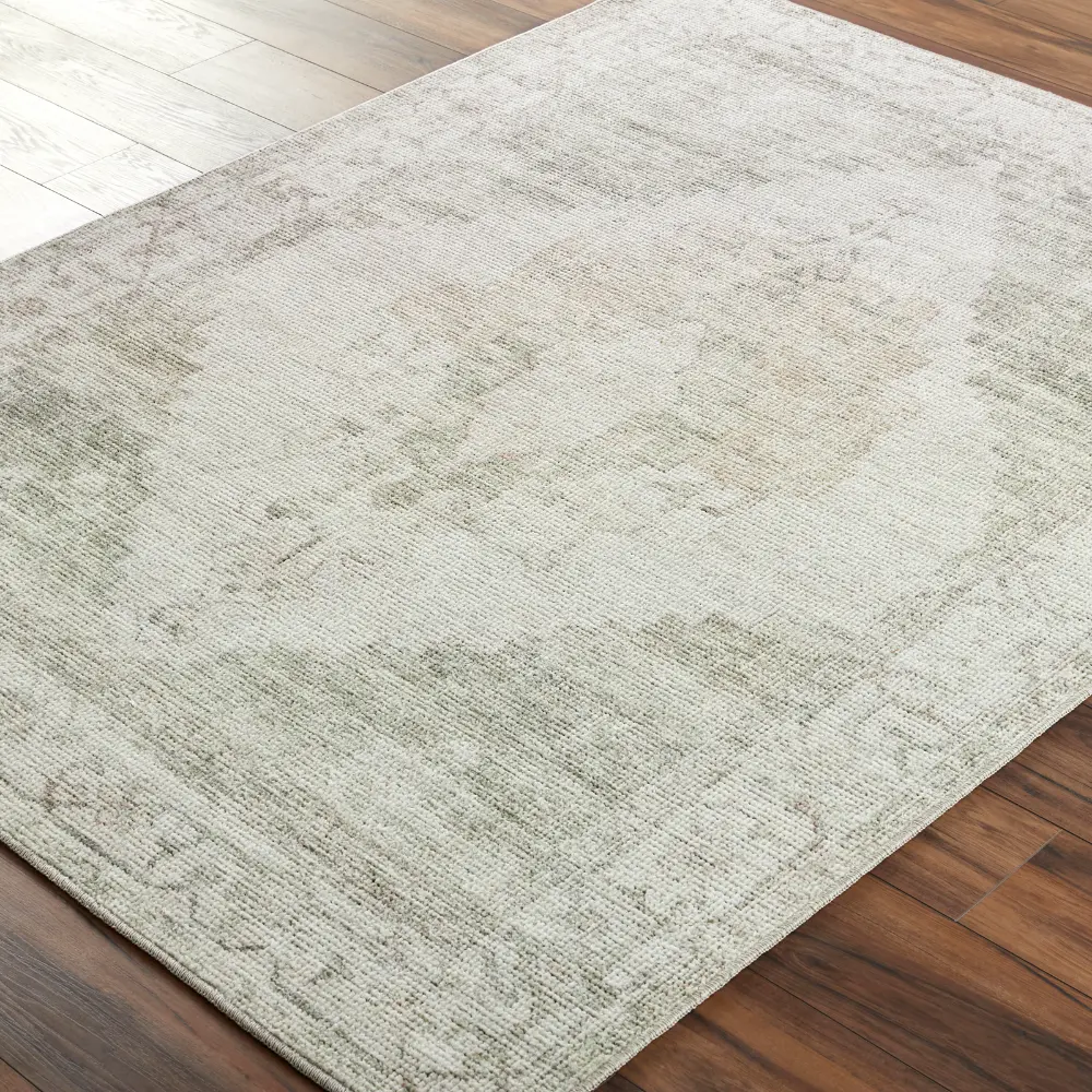 Luca Becki Owens X Livabliss Vintage Oriental Boho Sage Green Rug - Image 6