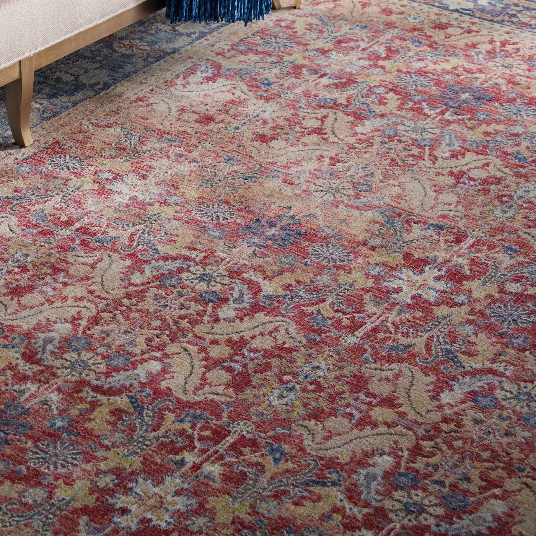 ANKARA GLOBAL ANR02 Red Rug - Image 3