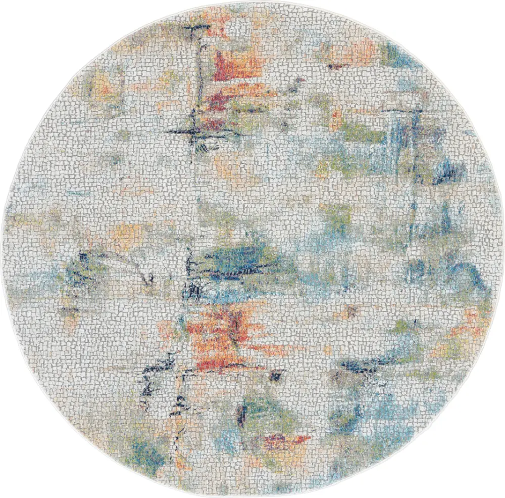 ANKARA GLOBAL ANR09 Ivory Mutli Rug - Image 6