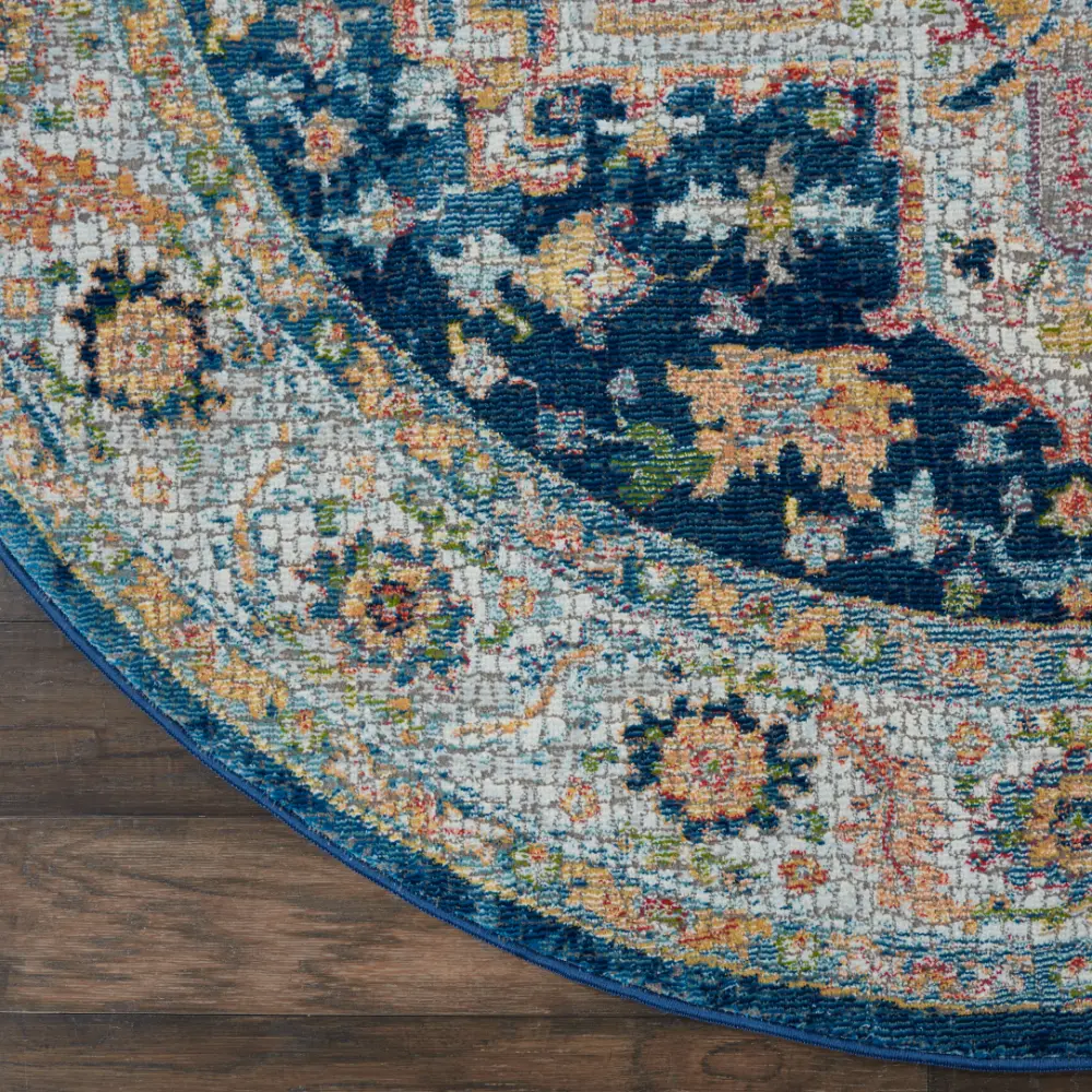 ANKARA GLOBAL ANR11 Blue Multi Rug - Image 10