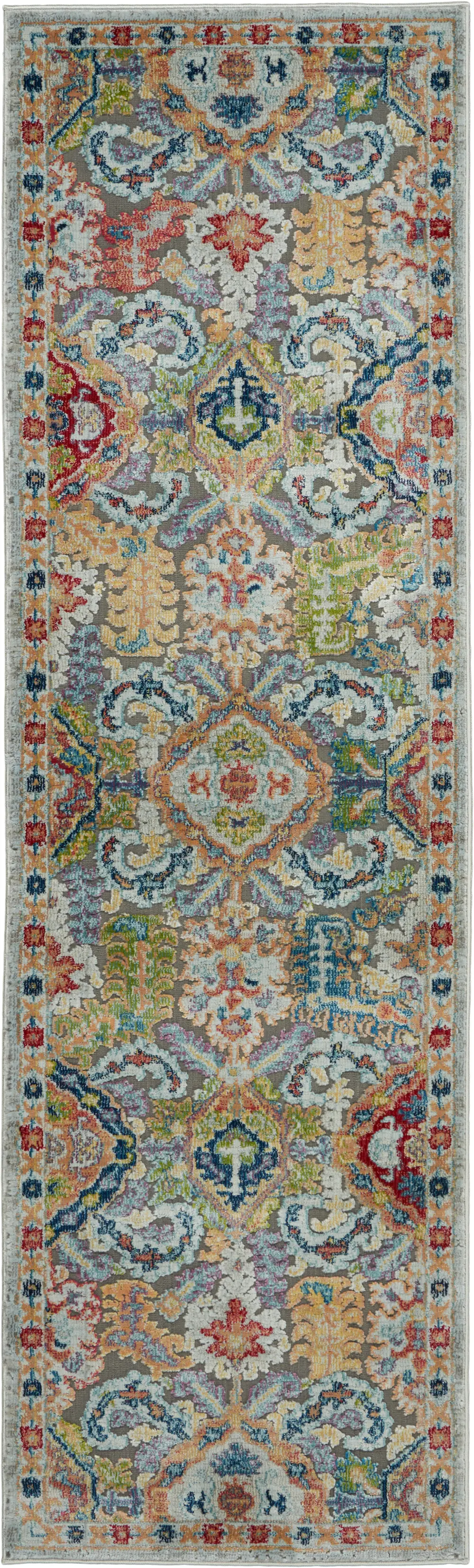 ANKARA GLOBAL ANR12 Grey Multi Rug - Image 5