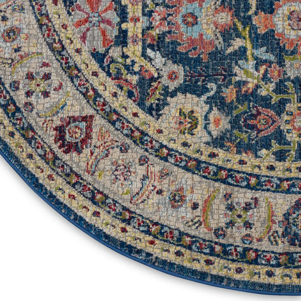 ANKARA GLOBAL ANR13 Navy Multi Rug - Image 10