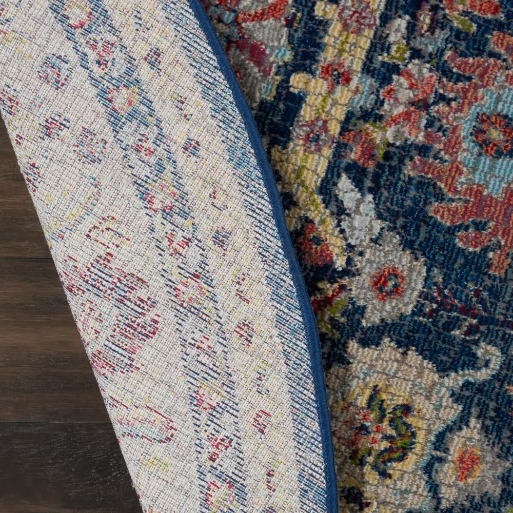 ANKARA GLOBAL ANR13 Navy Multi Rug - Image 9