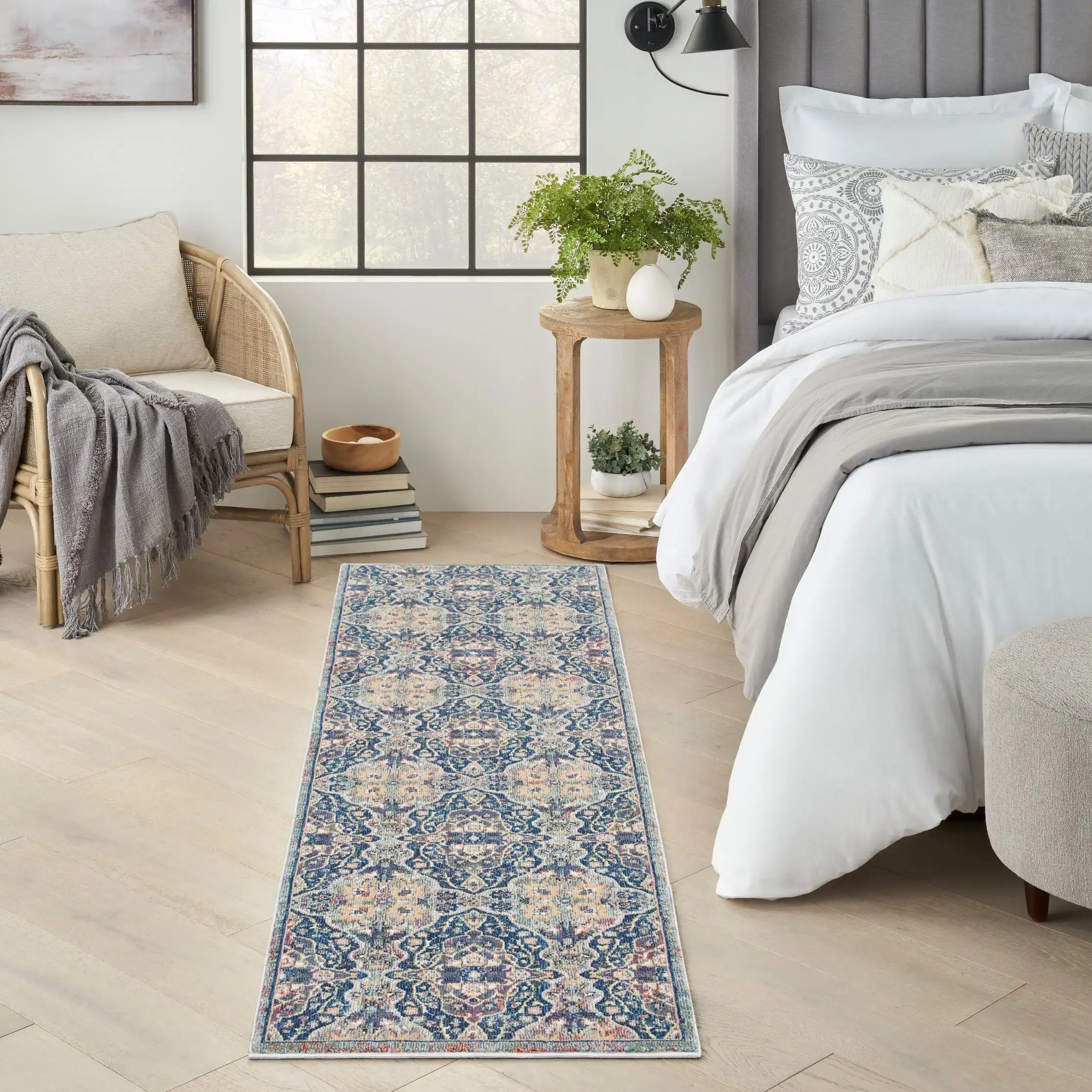 ANKARA GLOBAL ANR16 Navy Multi Rug - Image 4