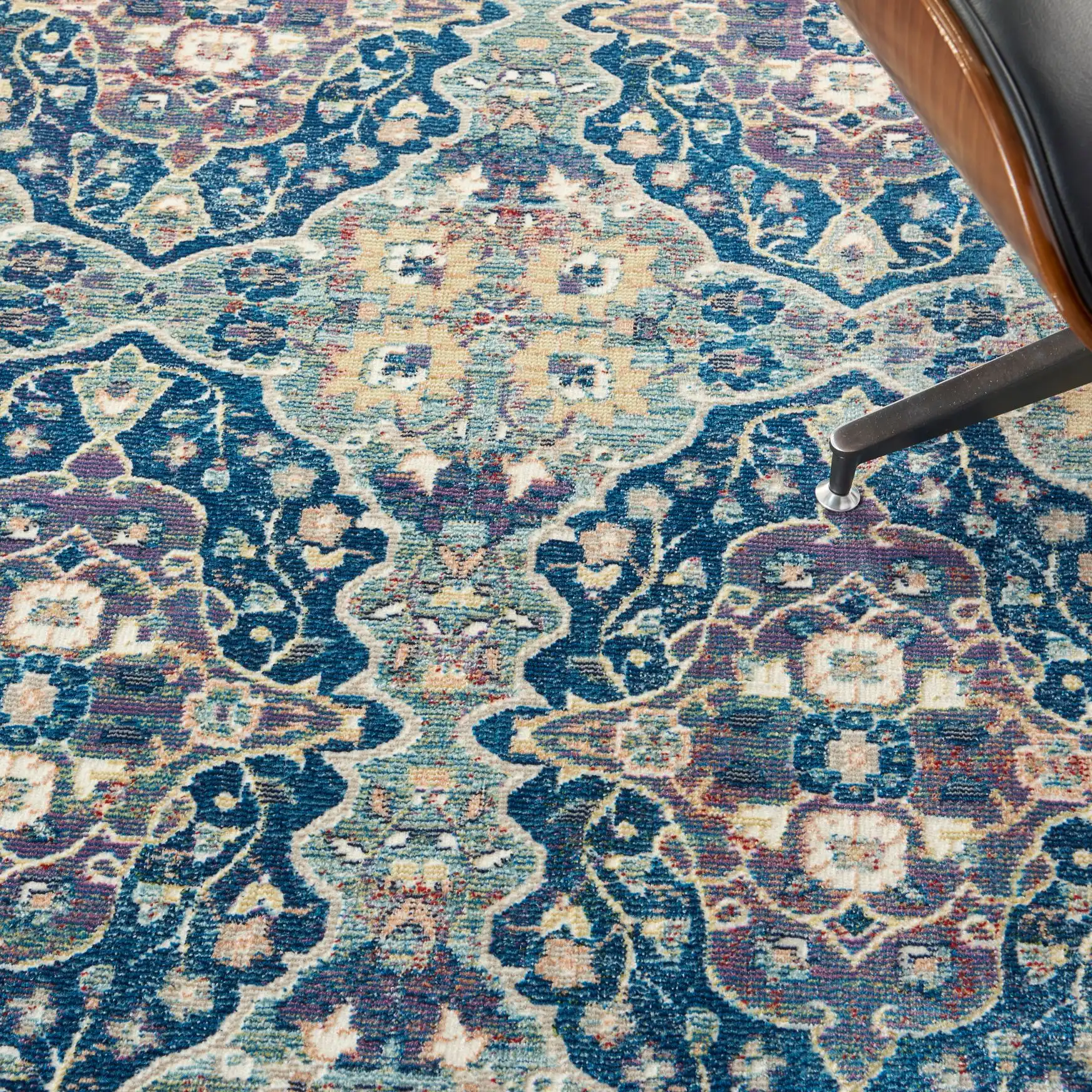 ANKARA GLOBAL ANR16 Navy Multi Rug - Image 5