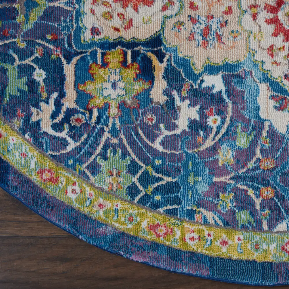 ANKARA GLOBAL ANR3 Blue Rug - Image 9