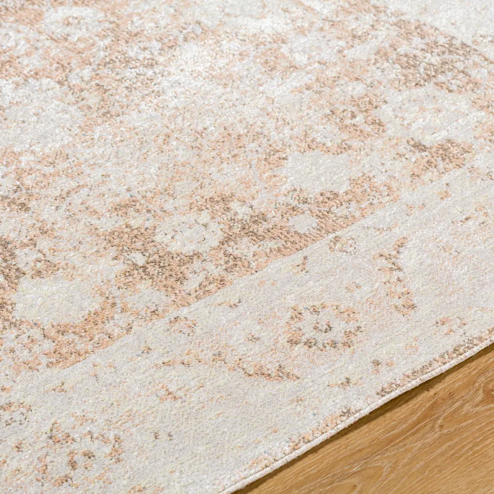 Anseline Machine Washable Oriental Boho Rust Rug - Image 4