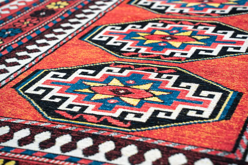 Antiquarian Antalia Red Mix 9844Washable Rug - Image 13