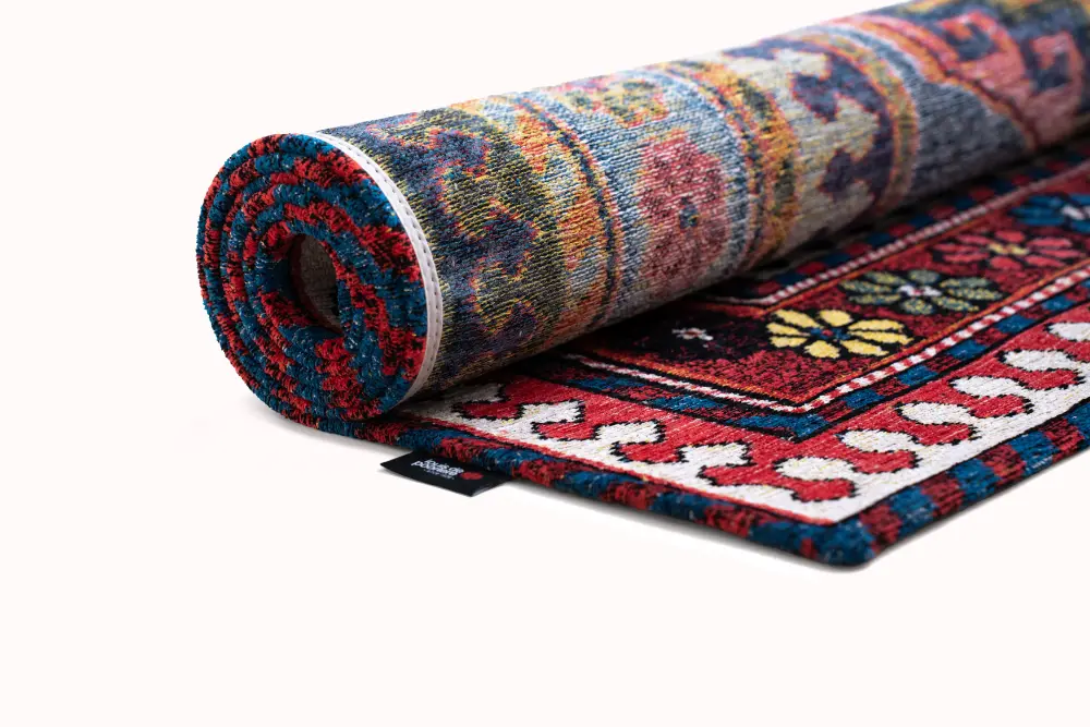Antiquarian Antalia Red Mix 9844Washable Rug - Image 9