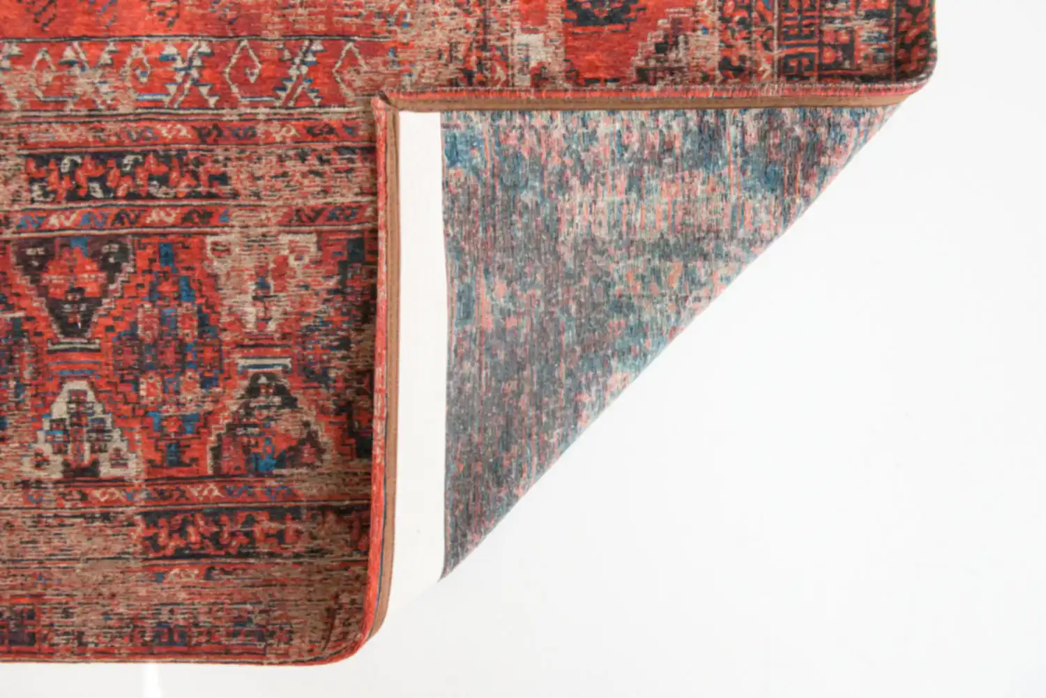 Antiquarian Hadschlu 8719 7-8-2 Red Washable Rug - Image 9
