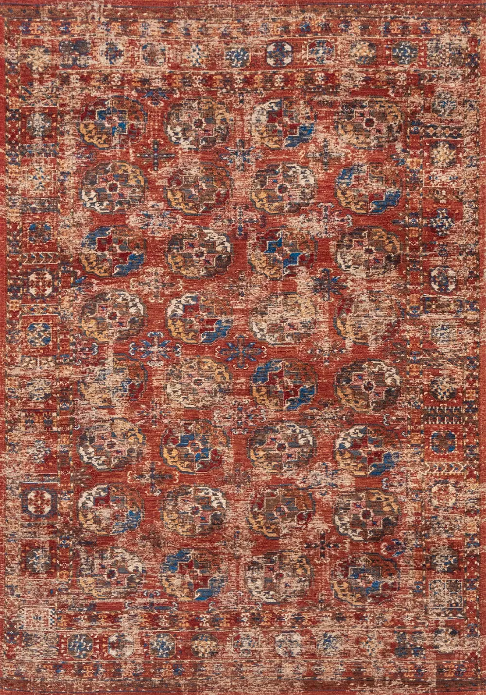 Antiquarian Kasak Aksou 9841Washable Rug - Image 3