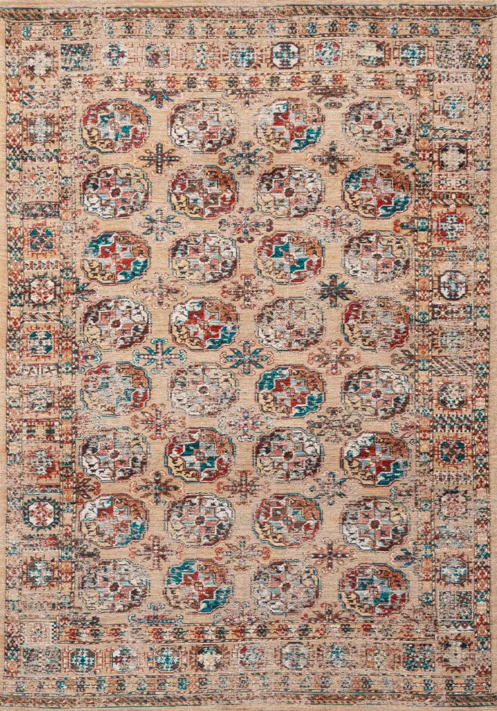 Antiquarian Kasak Djamboul 9840Washable Rug - Image 4
