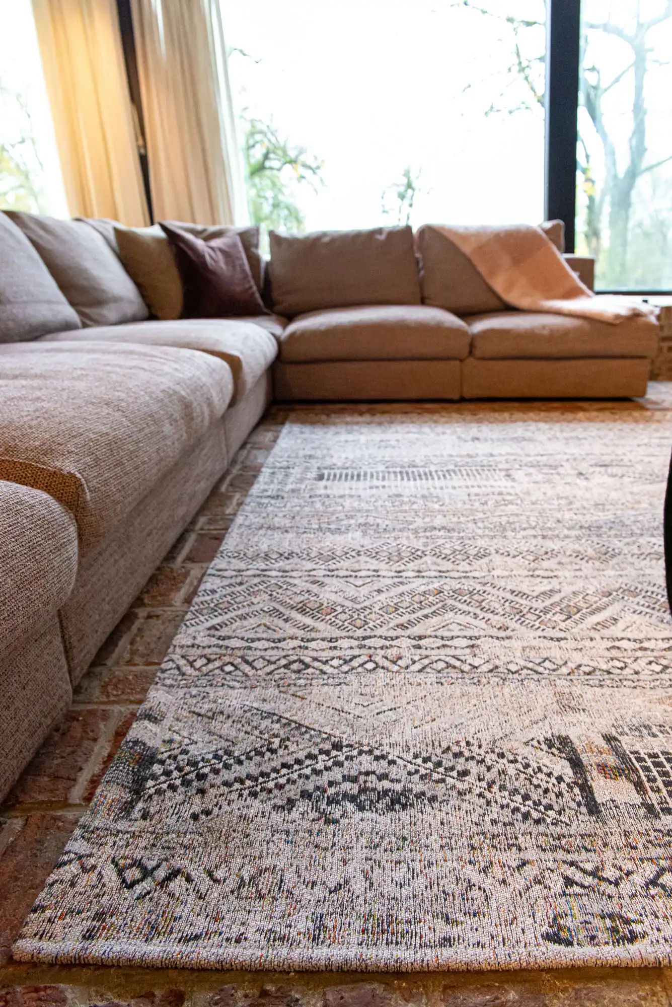 Antiquarian 9114 Medina White Washable Rug - Image 5