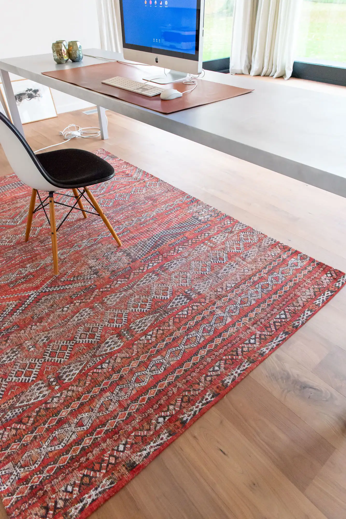 Antiquarian 9115 Fez Red Washable Rug - Image 6