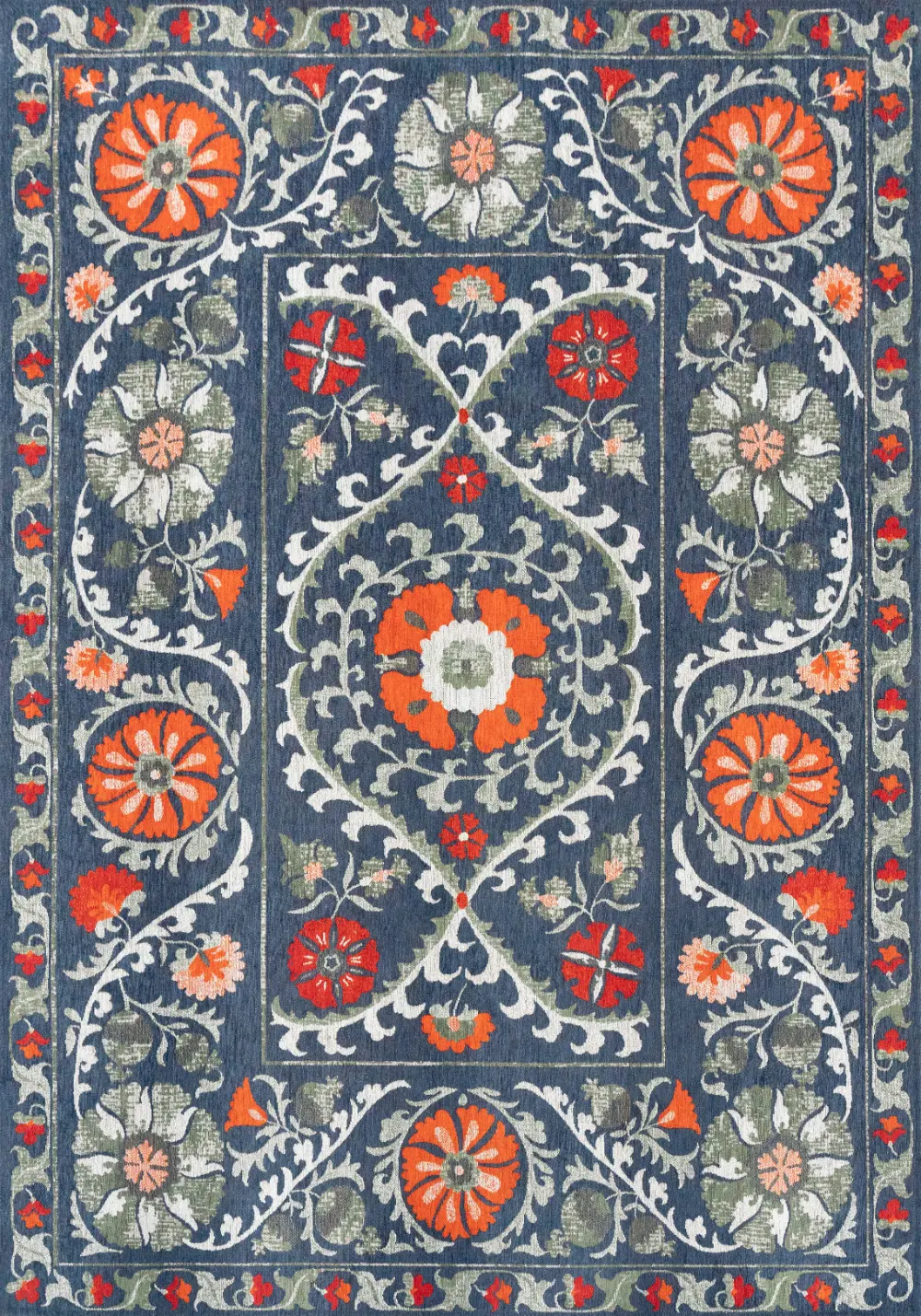 Antiquarian Suzani Nordic 9730Washable Rug - Image 10