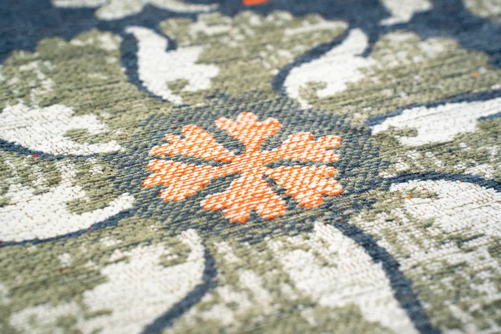 Antiquarian Suzani Nordic 9730Washable Rug - Image 4