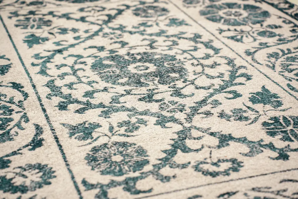 Antiquarian Suzani Notos 9733Washable Rug - Image 9