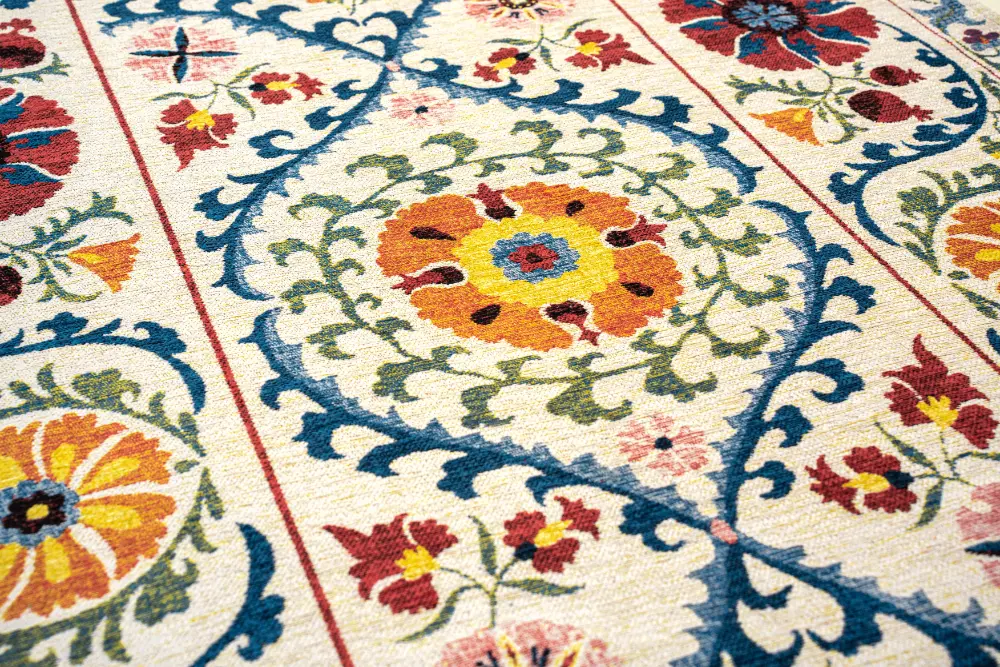 Antiquarian Suzani Origine 9728Washable Rug - Image 6