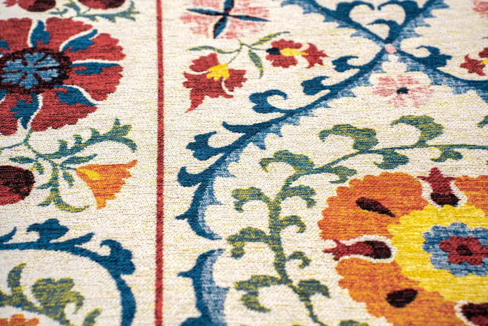 Antiquarian Suzani Origine 9728Washable Rug - Image 8