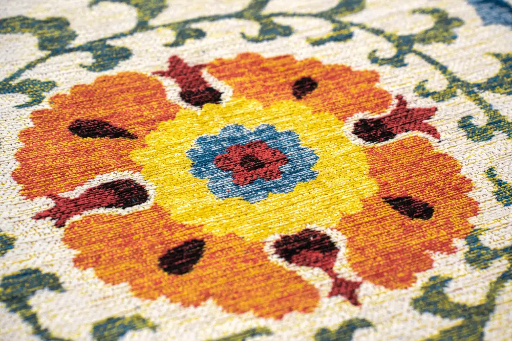 Antiquarian Suzani Origine 9728Washable Rug - Image 9