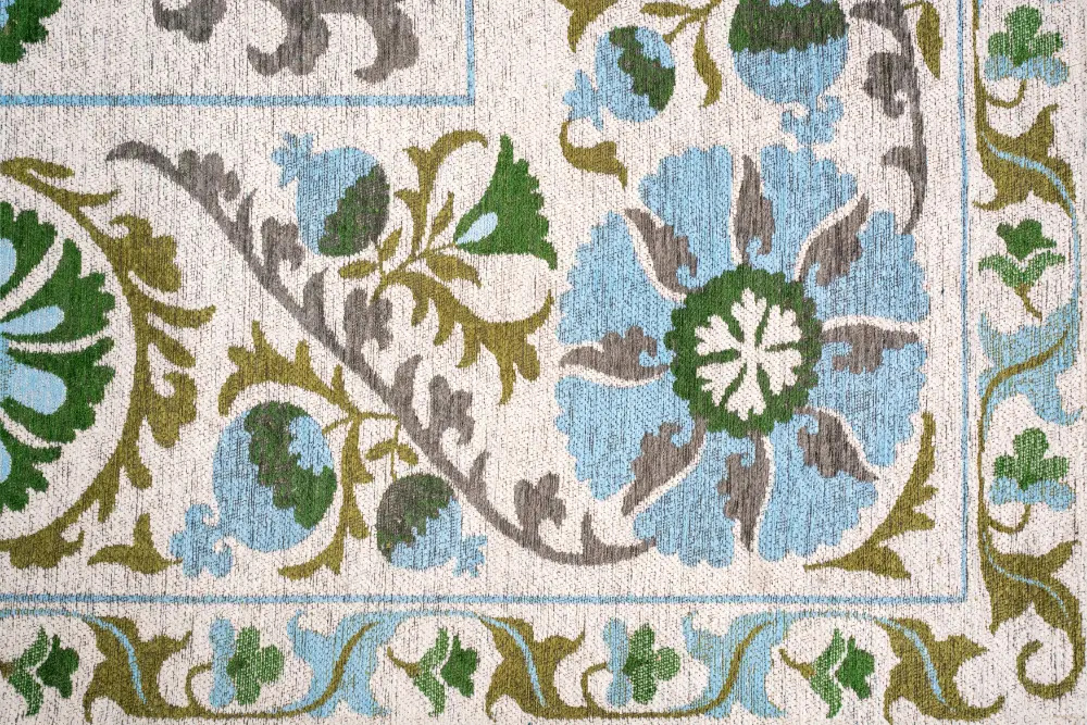 Antiquarian Suzani Slavia 9732Washable Rug - Image 8