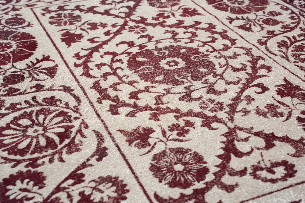 Antiquarian Suzani Zephyr 9734Washable Rug - Image 9