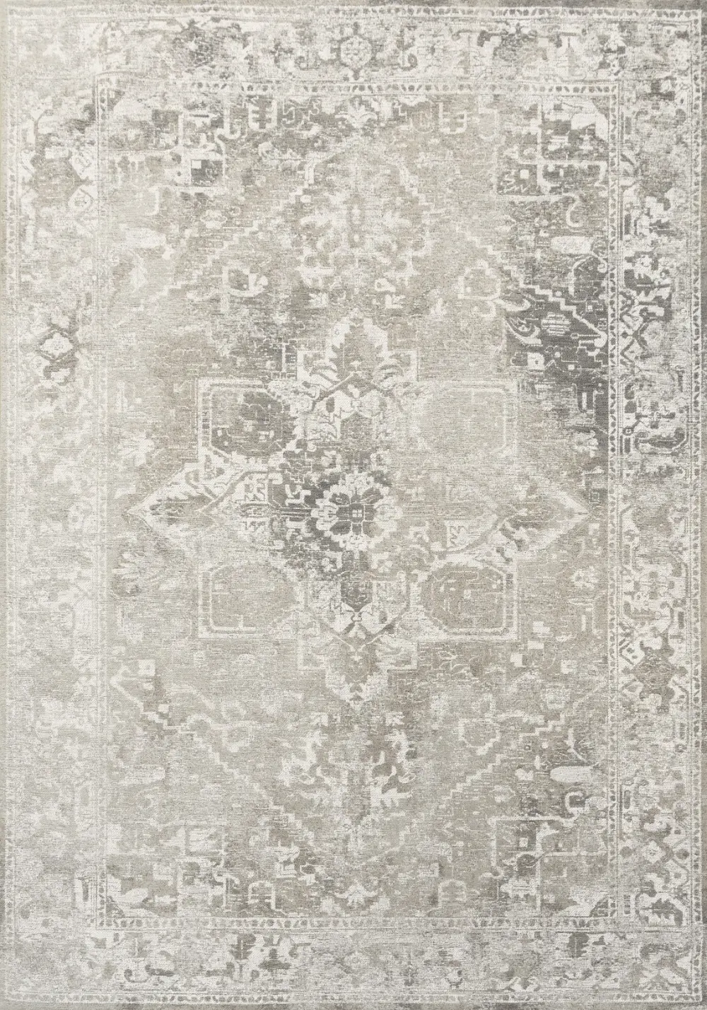 Antiquarian Tabriz Suede 9647Washable Rug - Image 3