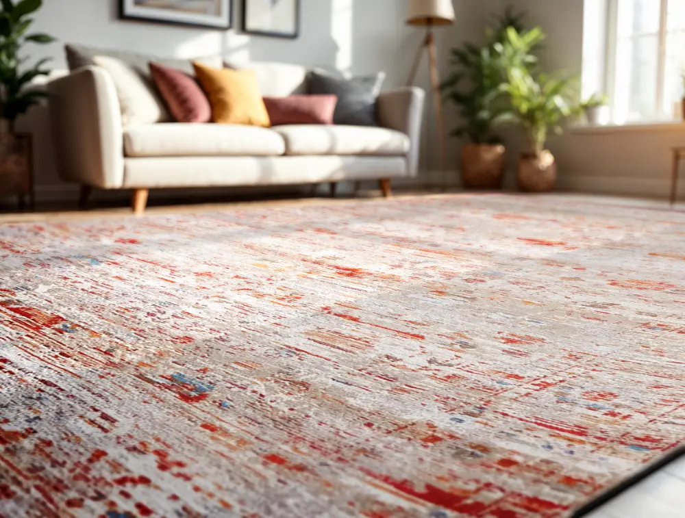 Antiquarian Ushak Galata Sunset 9836Washable Rug - Image 2