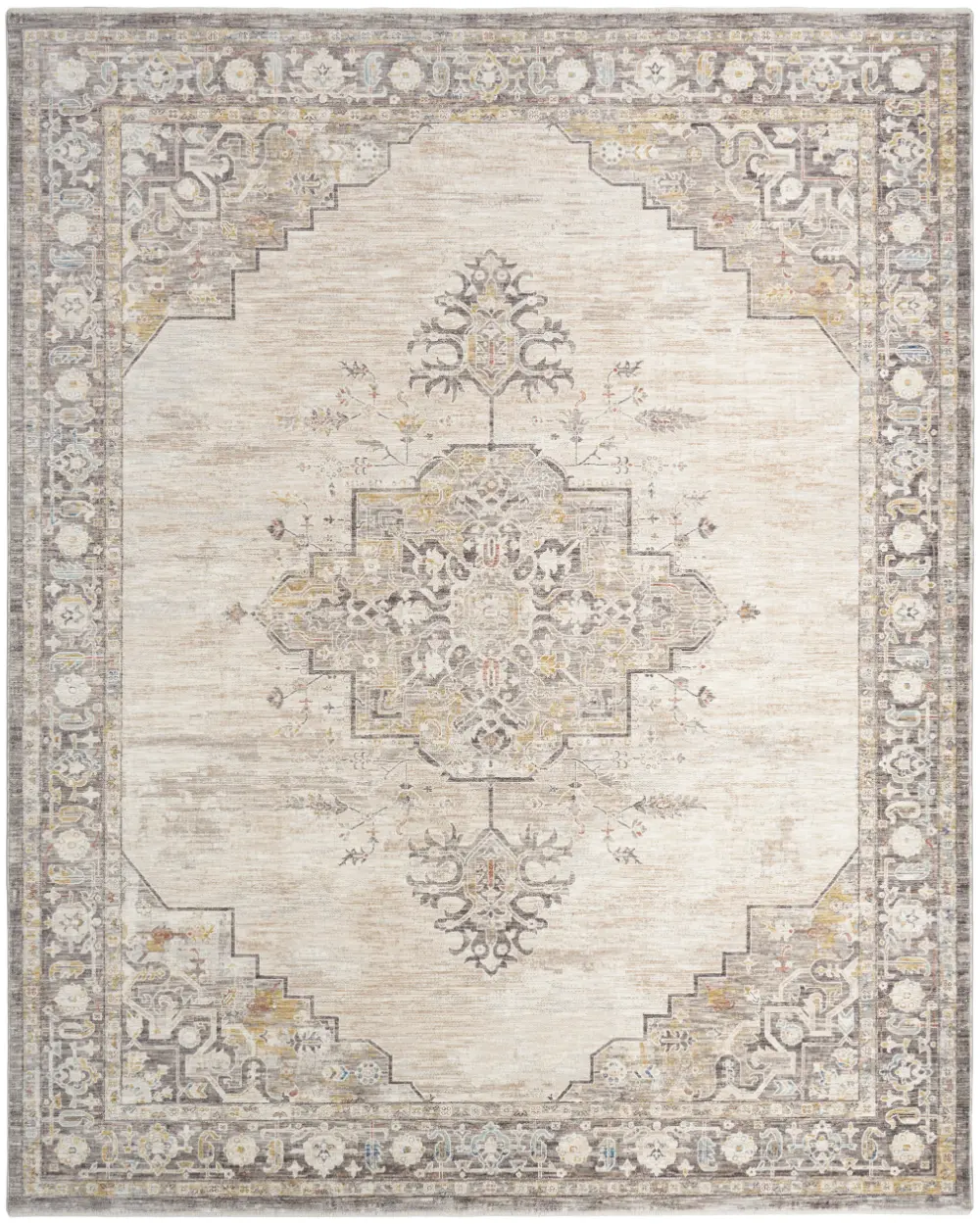 ANTIQUE FUSION ANF01 Ivory Charcoal - Image 7