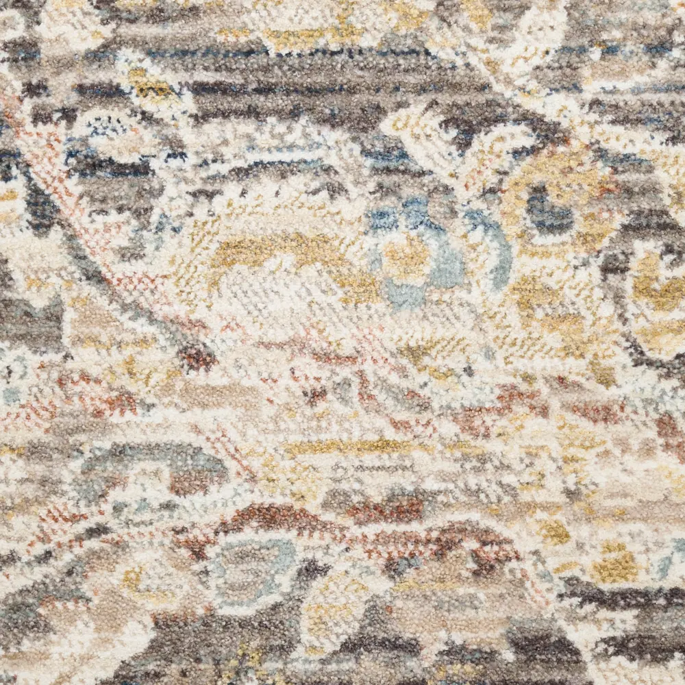 ANTIQUE FUSION ANF03 Charcoal Multicolour - Image 3