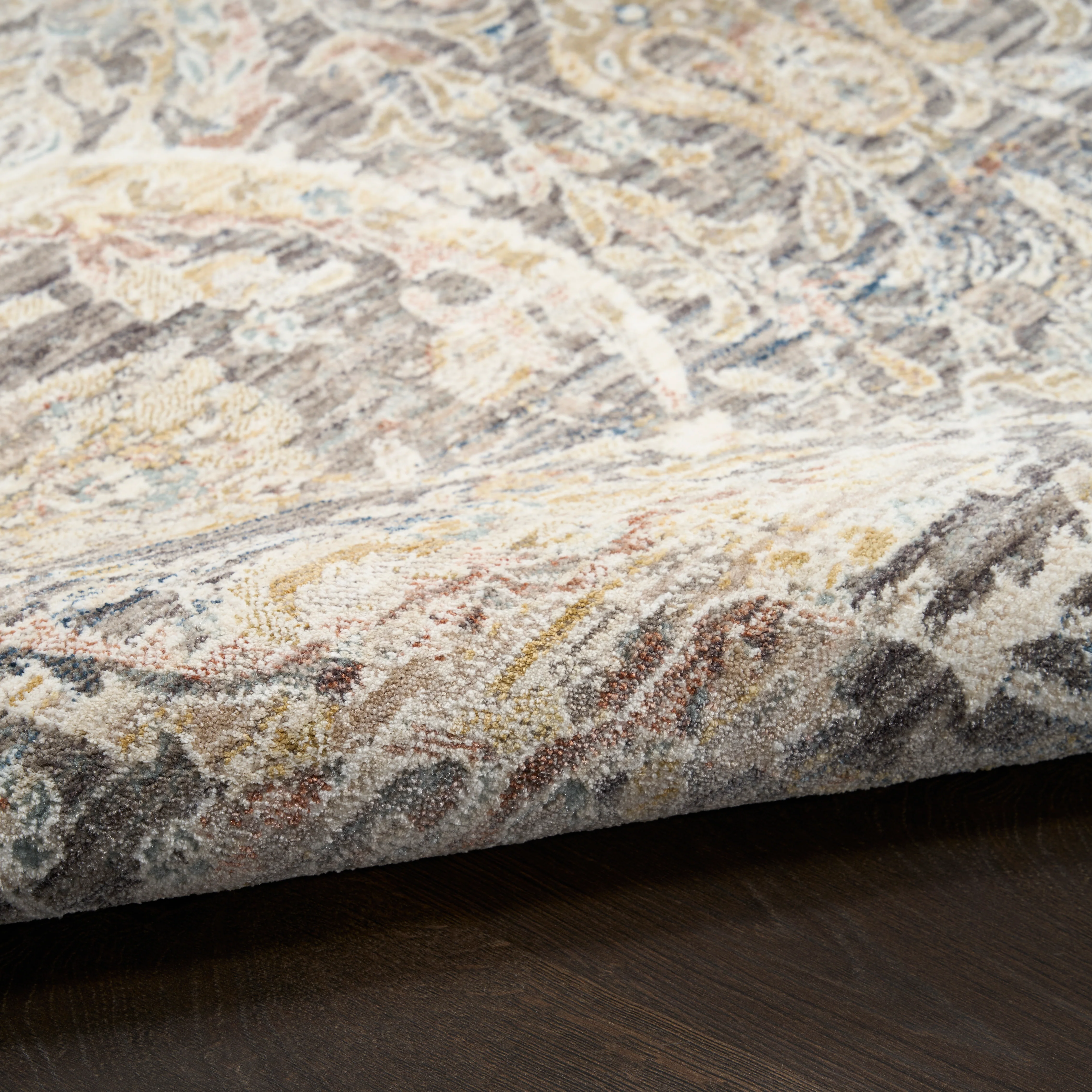 ANTIQUE FUSION ANF03 Charcoal Multicolour - Image 7