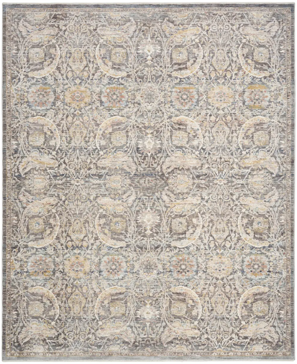 ANTIQUE FUSION ANF03 Charcoal Multicolour - Image 8