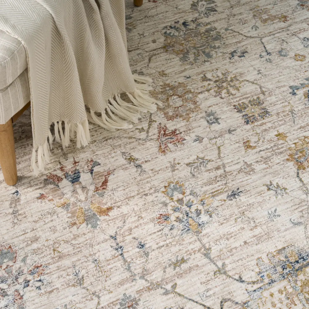 ANTIQUE FUSION ANF04 Ivory Multicolour - Image 3