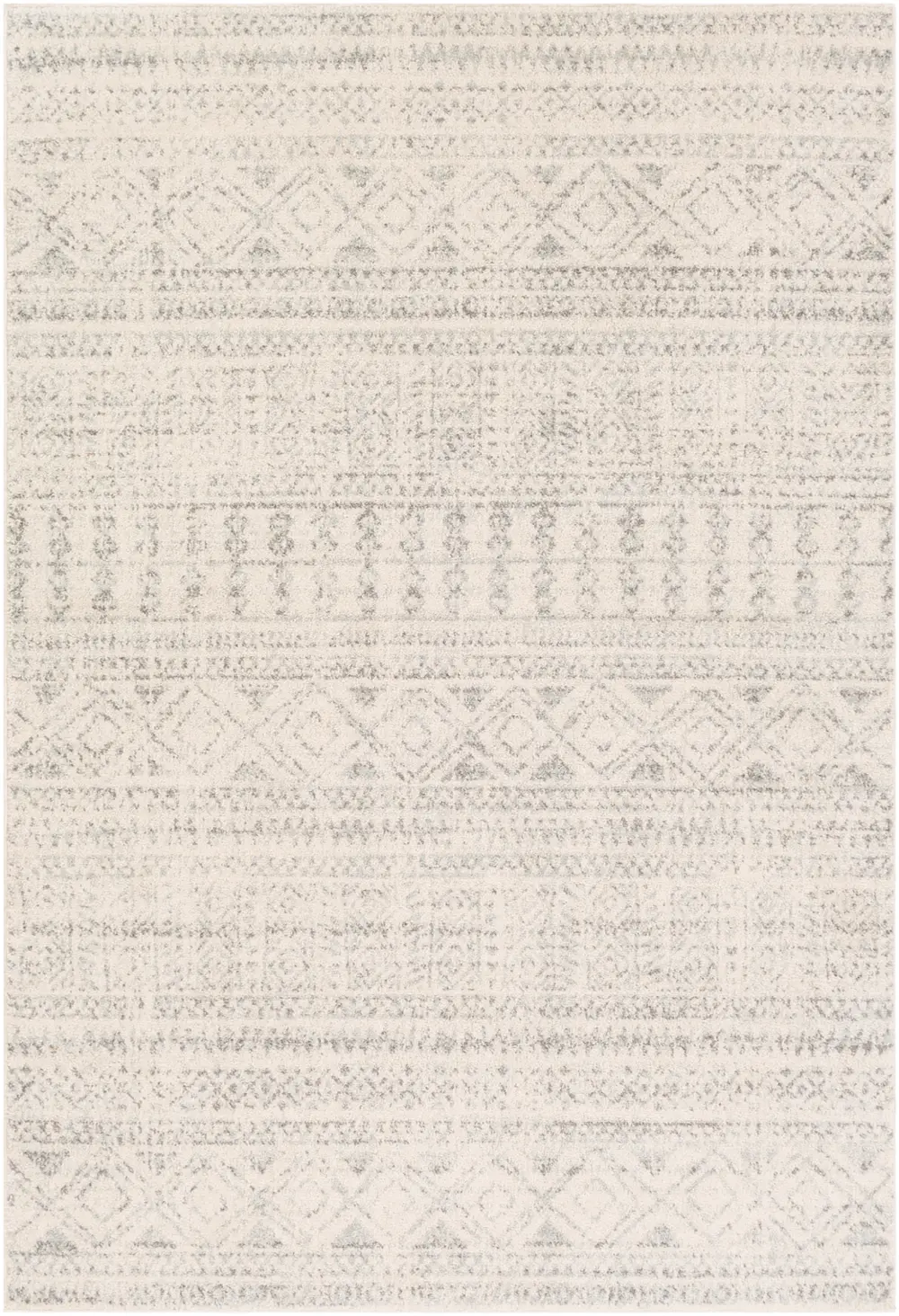 Anushkla Scandi Global Light Grey Rug - Image 6