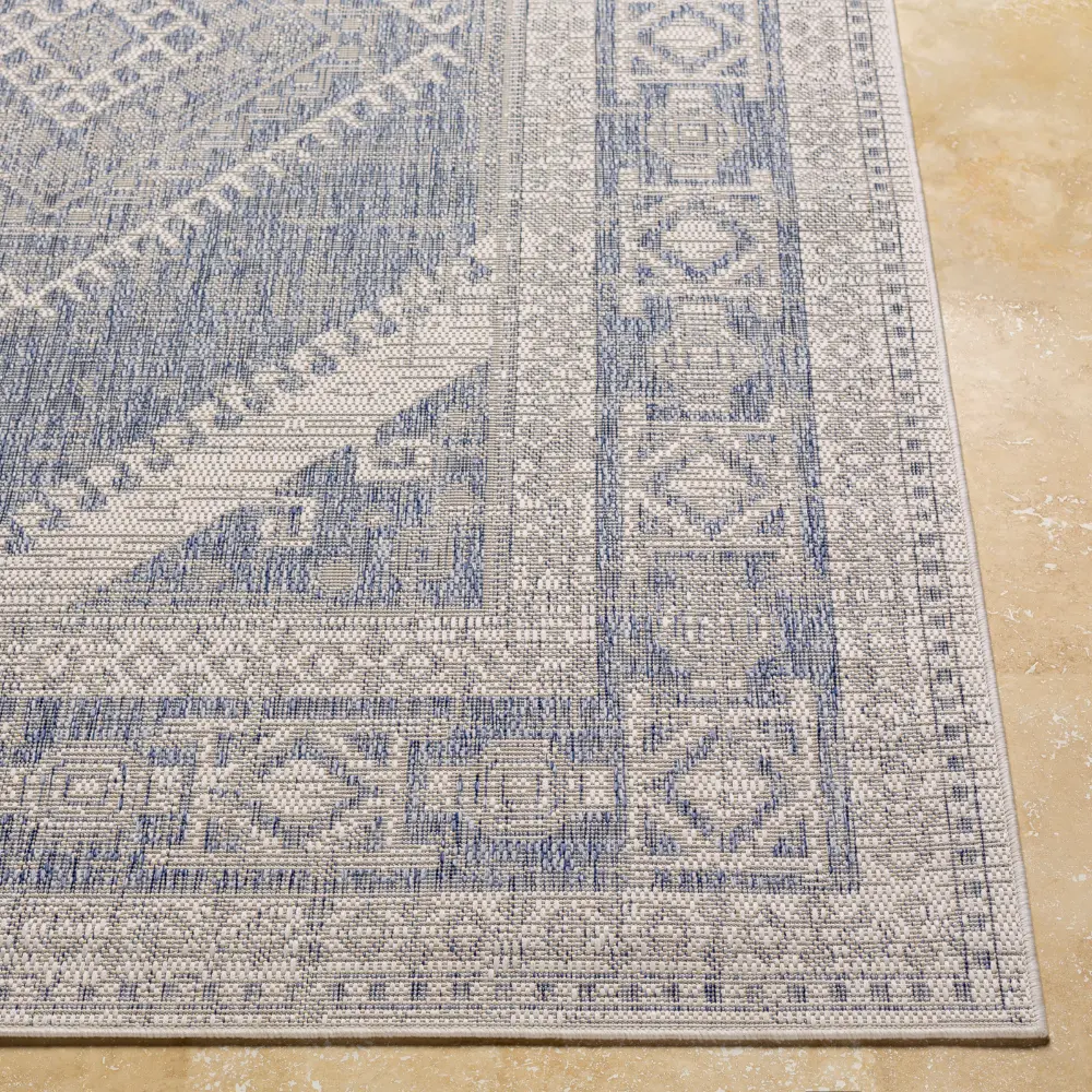 Anwara In- & Outdoor Global Navy Rug - Image 3