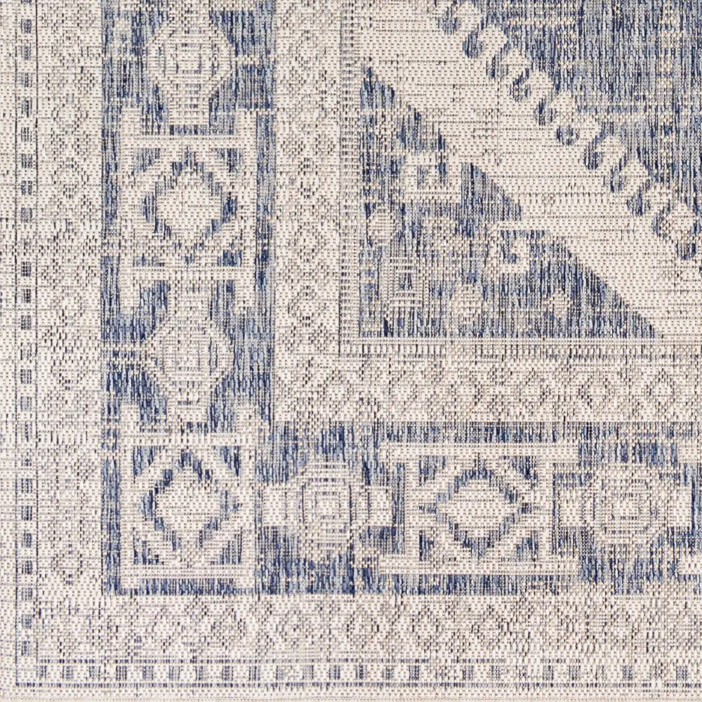 Anwara In- & Outdoor Global Navy Rug - Image 5