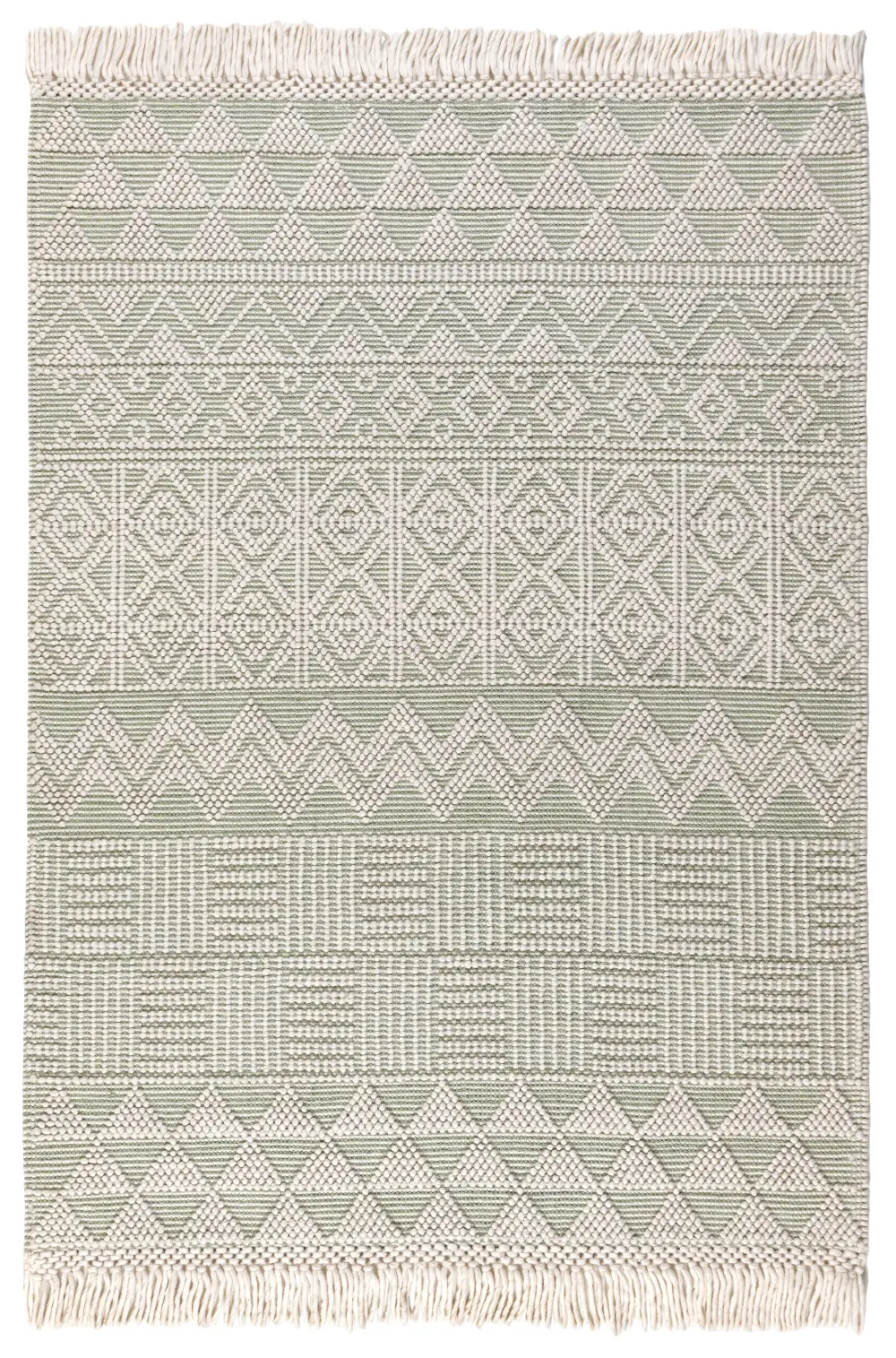 Anya ANYA01 Ivory Mint Rug - Image 7