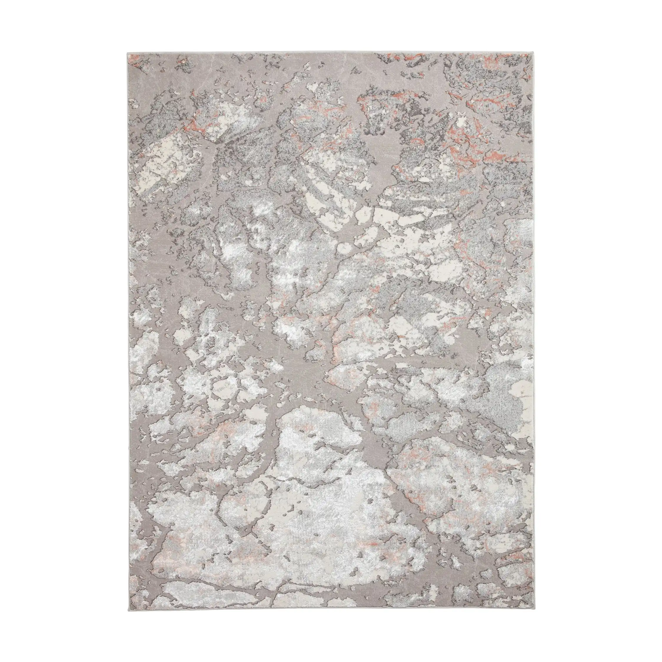 Apollo Think 2677 Grey Rose Rug - Image 2