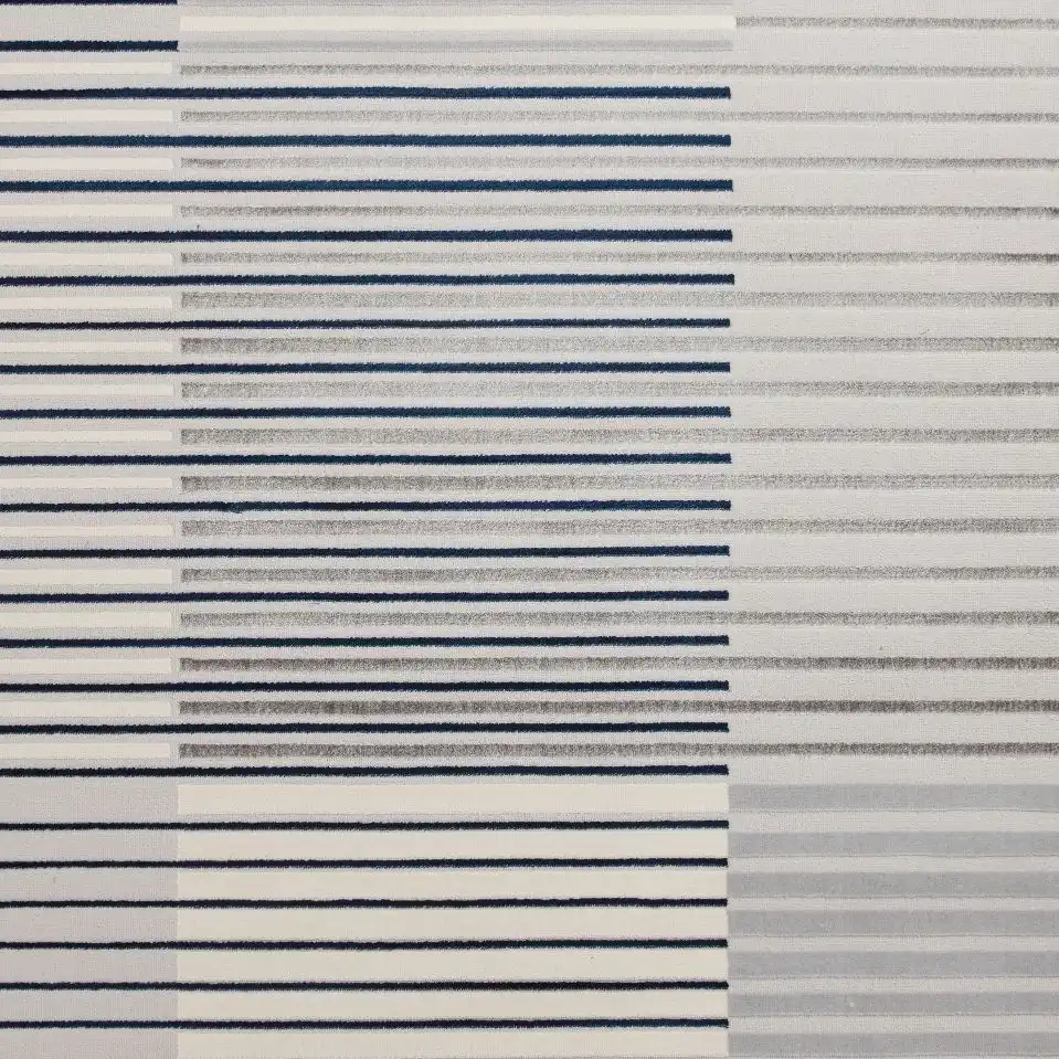 Apollo Think 2681 Grey Navy Rug - Image 3