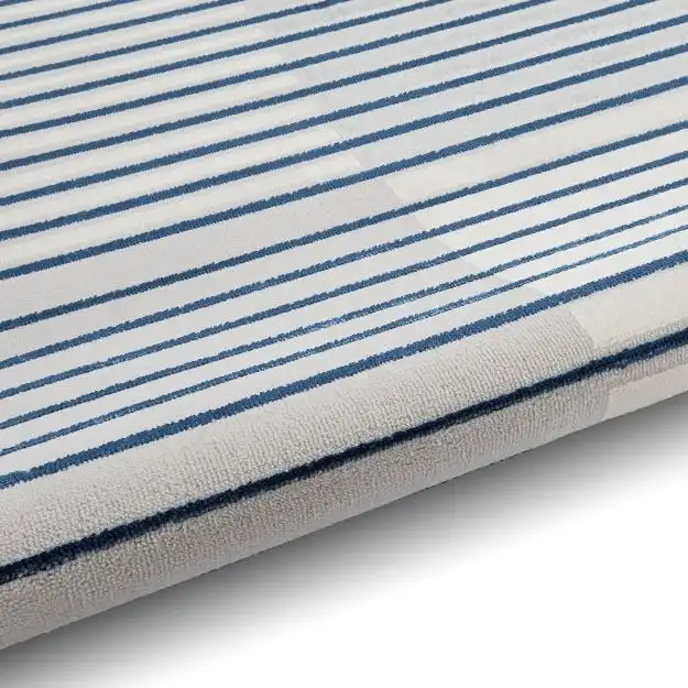 Apollo Think 2681 Grey Navy Rug - Image 4