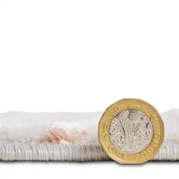 Apollo Think 2681 Grey Rose Rug - Image 5