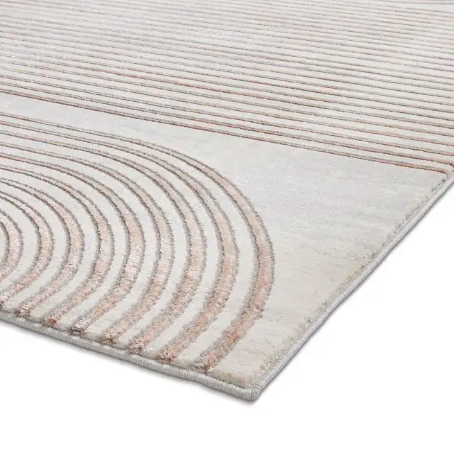 Apollo Think 2683 Grey Rose Rug - Image 4