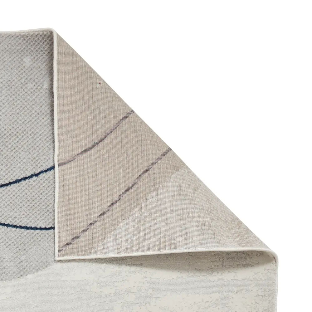 Apollo E9974 Grey/Blue Modern Abstract Rug - Image 4