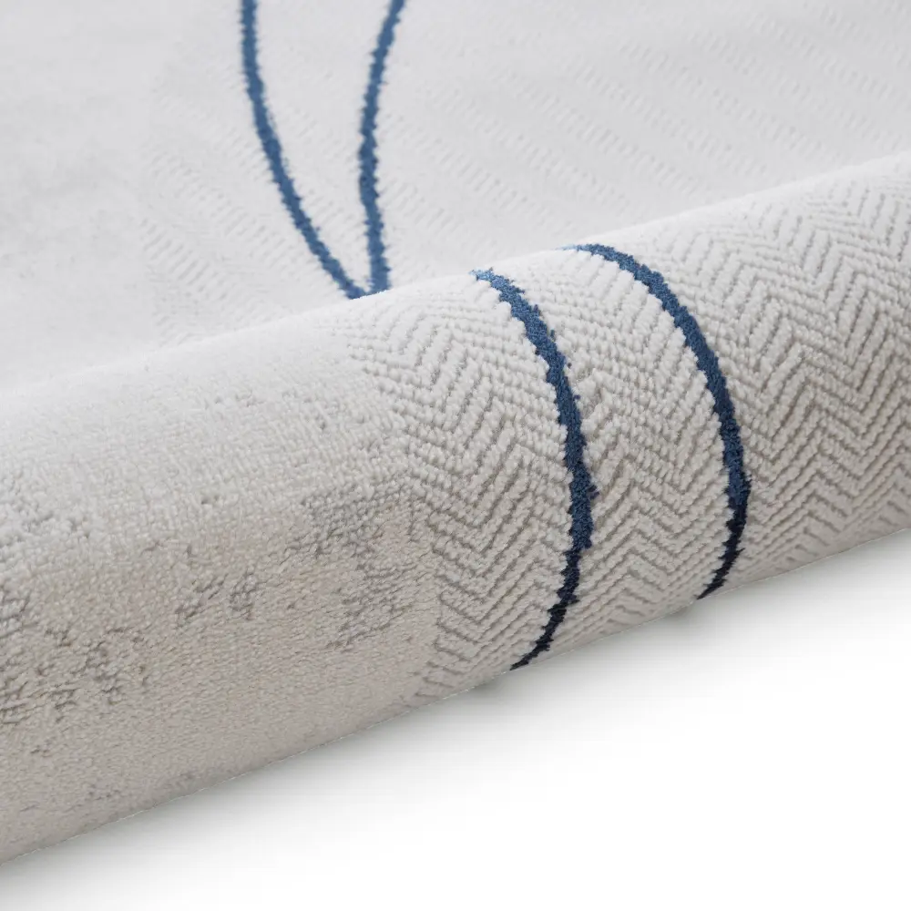 Apollo E9974 Grey/Blue Modern Abstract Rug - Image 9