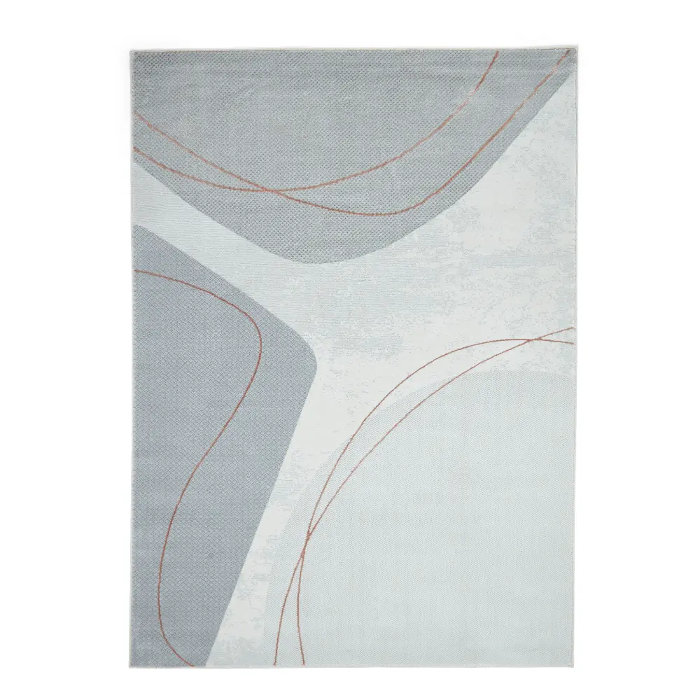 Apollo E9974 Grey/Rose Modern Abstract Rug - Image 4