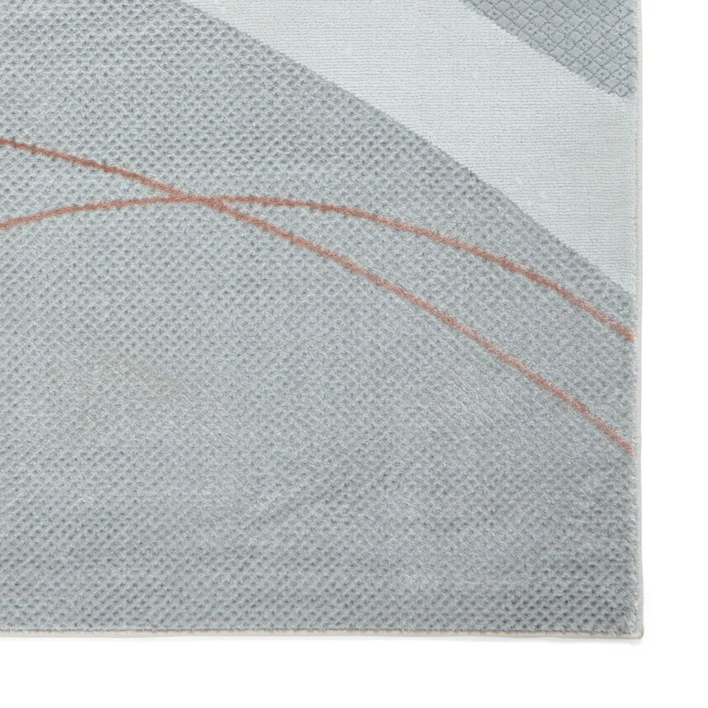 Apollo E9974 Grey/Rose Modern Abstract Rug - Image 6