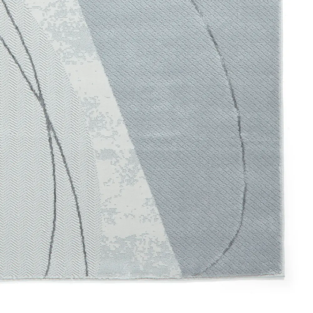 Apollo E9974 Grey/Silver Modern Abstract Rug - Image 6