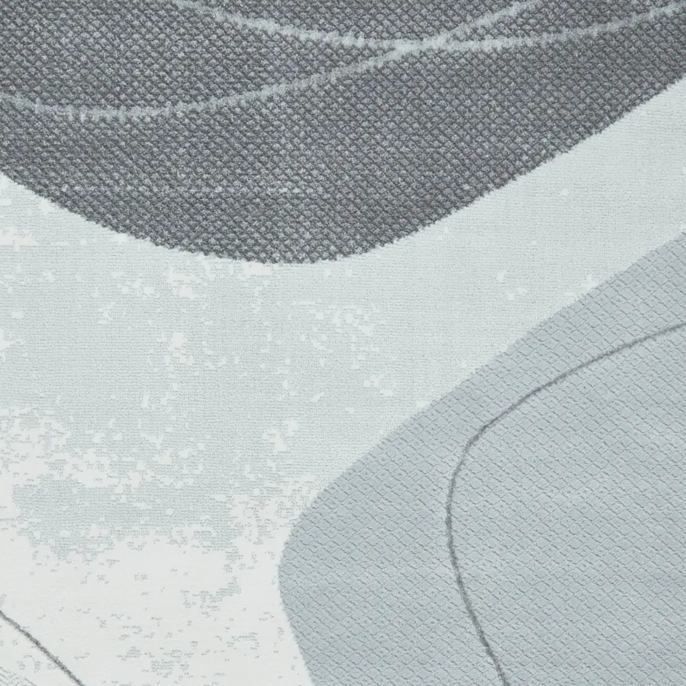 Apollo E9974 Grey/Silver Modern Abstract Rug - Image 7