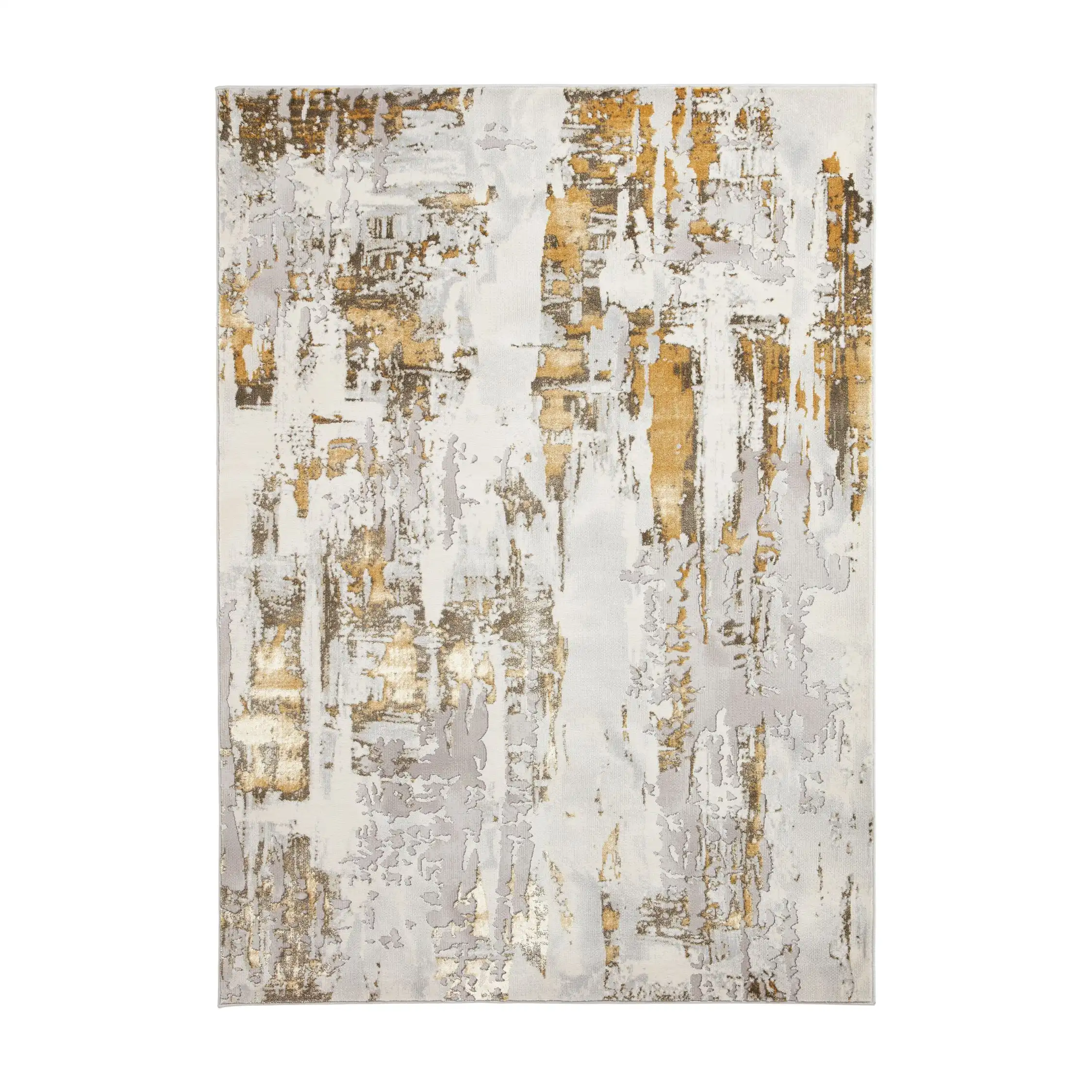 Apollo Think GR579 Grey Gold Rug - Image 2